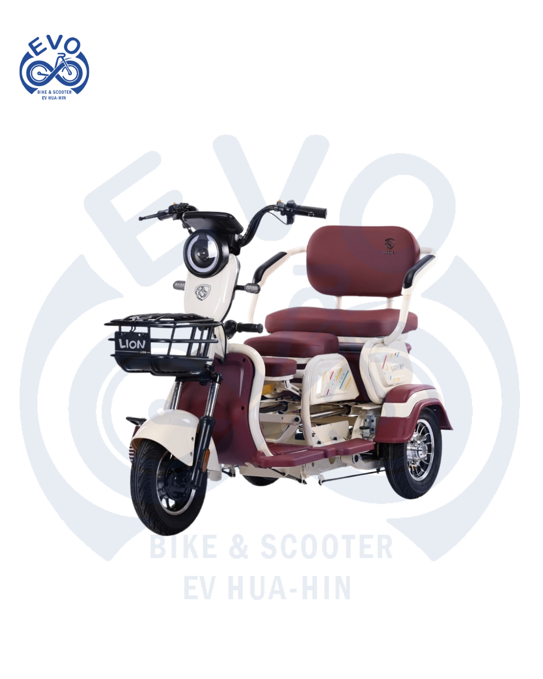 Electric Three-Wheeled Scooter 1000W - Image 2