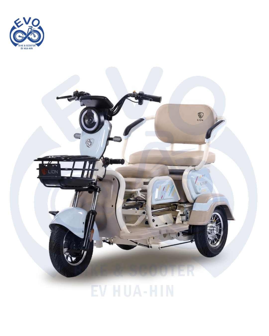 Electric Three-Wheeled Scooter 1000W