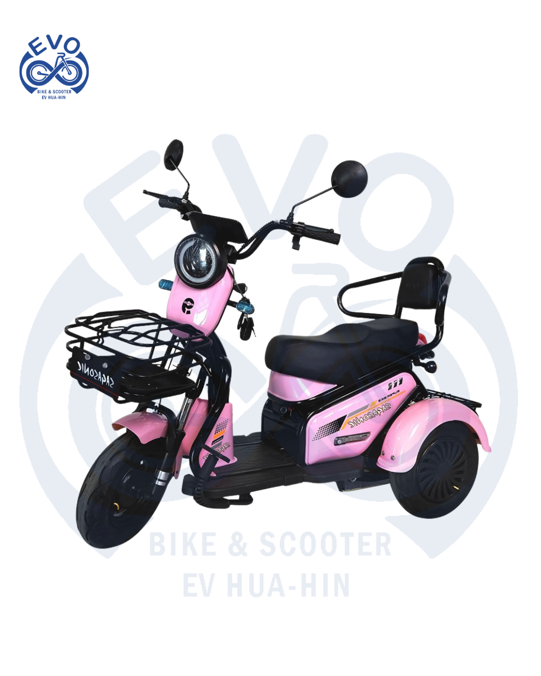 Electric Three-Wheeled Scooter 800W