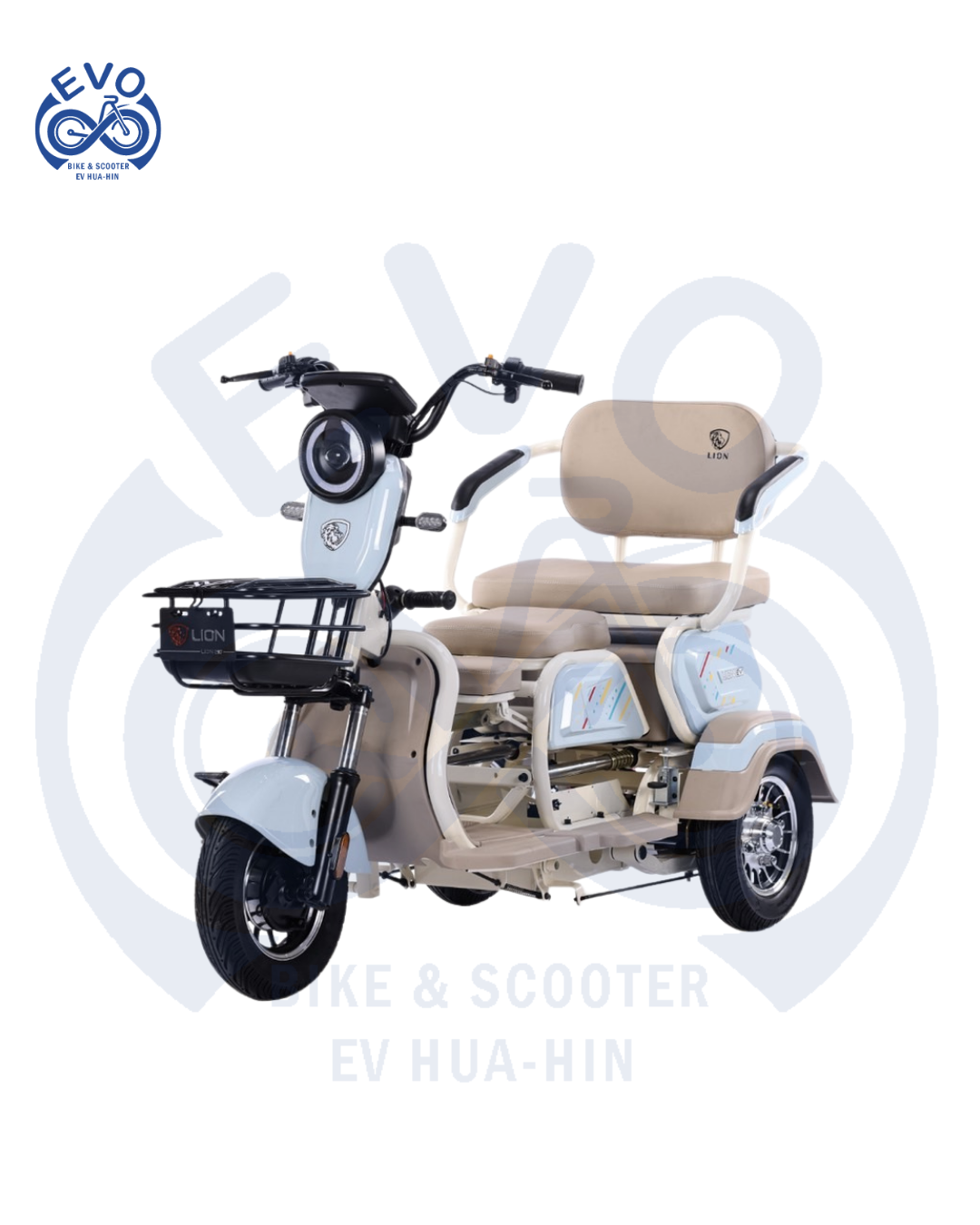Electric Three-Wheeled Scooter 1000W - Image 3