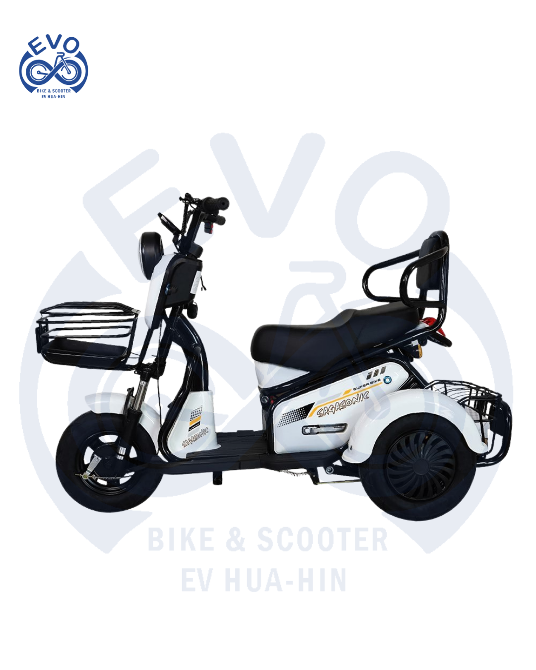 Electric Three-Wheeled Scooter 800W - Image 4