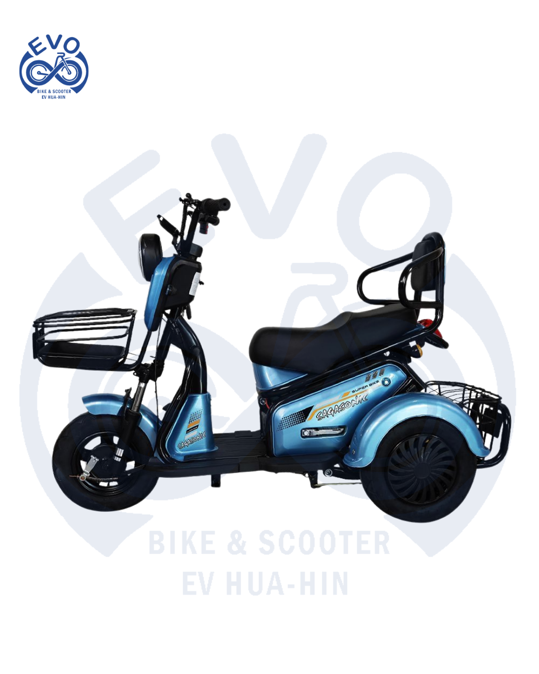 Electric Three-Wheeled Scooter 800W - Image 3