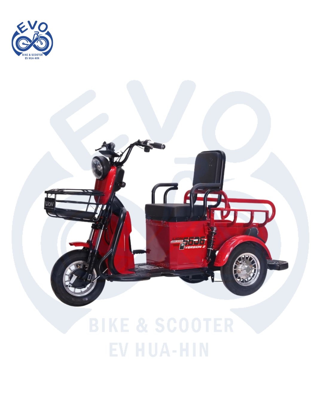 Electric Three-Wheeled Scooter 600W - Image 6