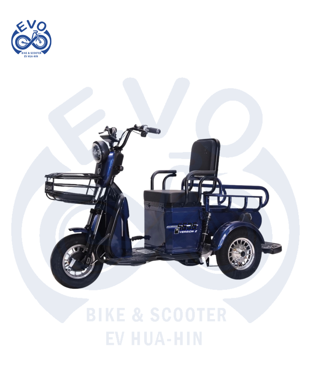 Electric Three-Wheeled Scooter 600W - Image 4