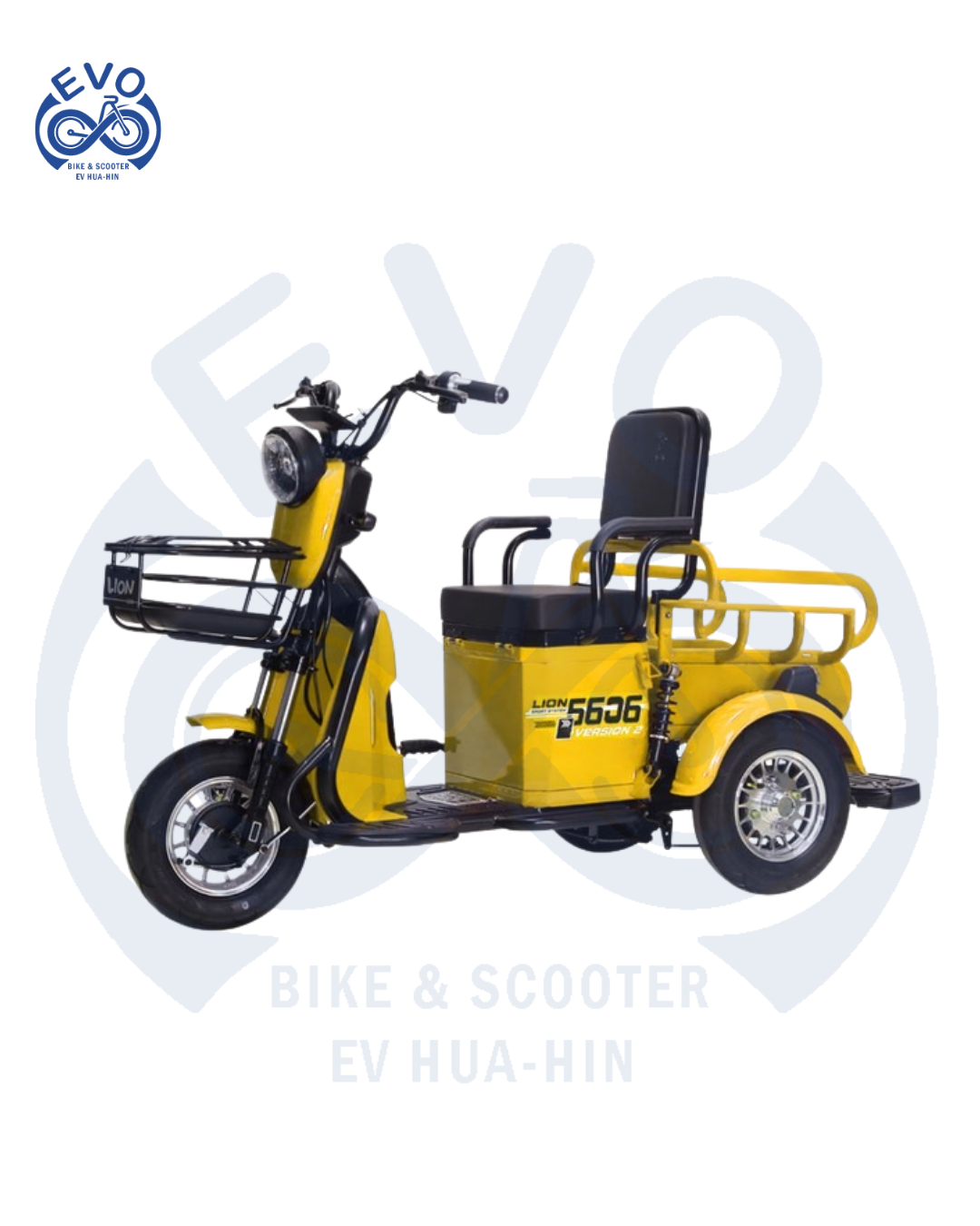 Electric Three-Wheeled Scooter 600W - Image 2
