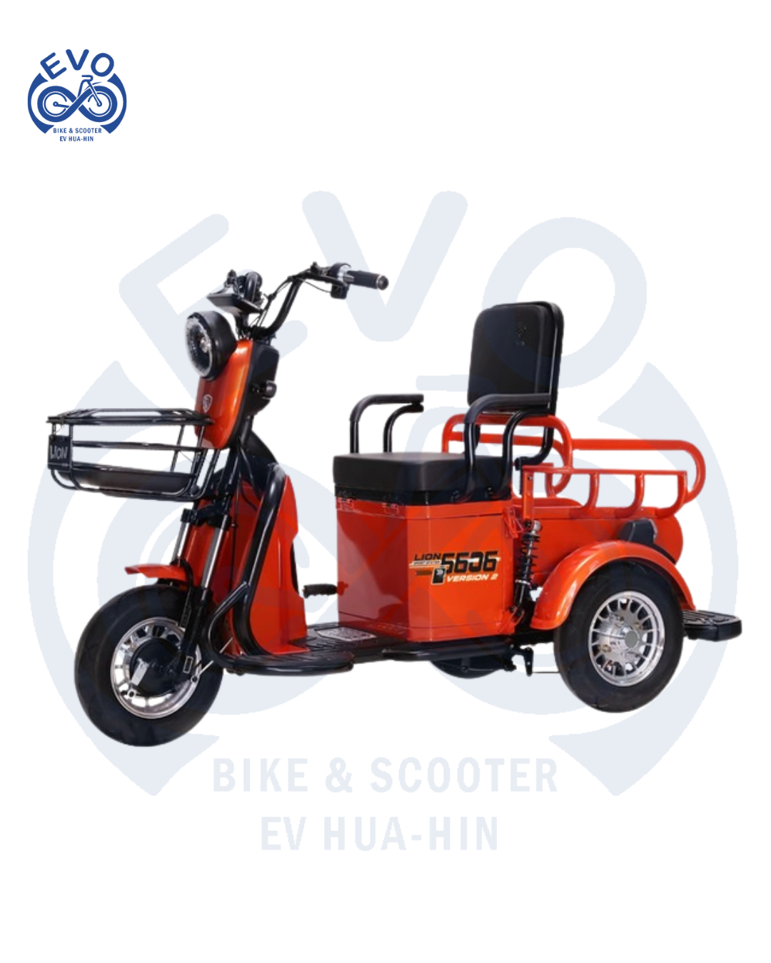 Electric Three-Wheeled Scooter 600W - Image 3