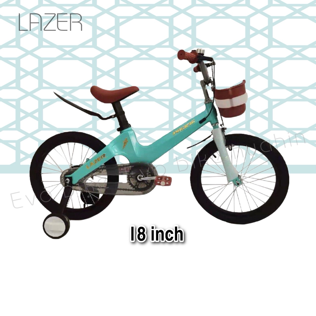 LAZER PACIFIC 18-Inch Kids Bicycle – Magnesium Alloy Frame