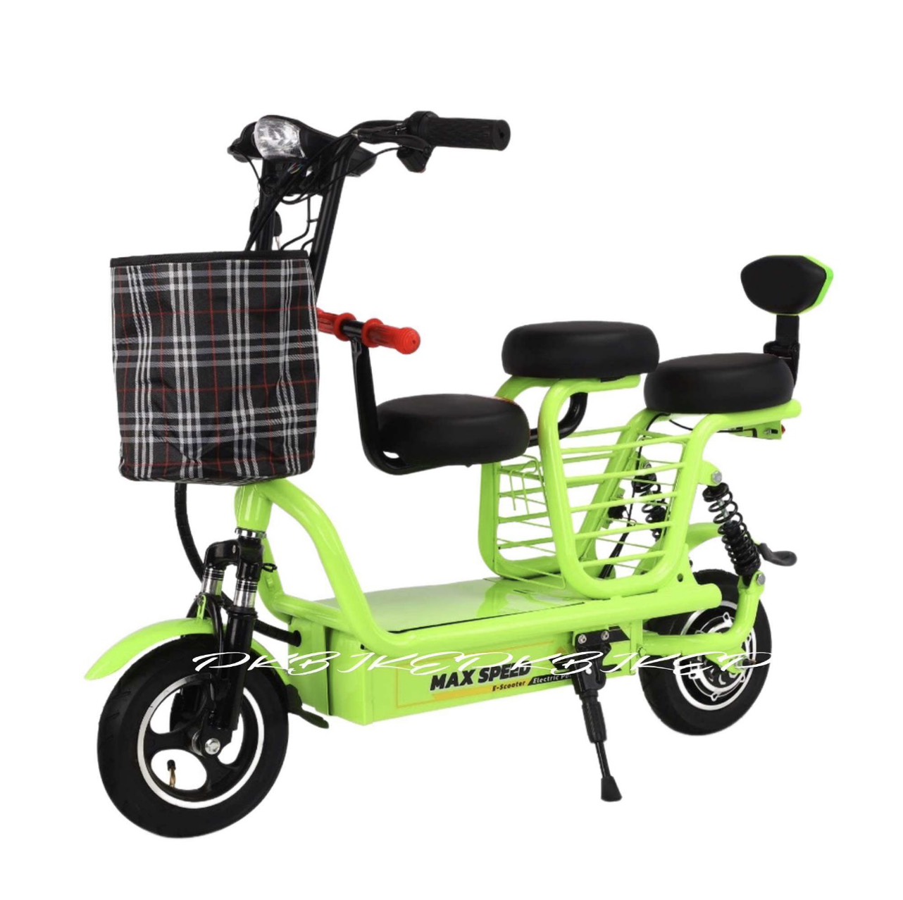 2 Wheels Electric Scooter – 3 Seat Model (Small)