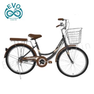 Vintage Japanese Style Women’s Bike – 24-Inch Wheels