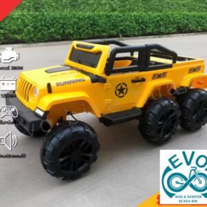 Kids Electric Battery Jeep – 6 Wheels with Remote Control & Bluetooth