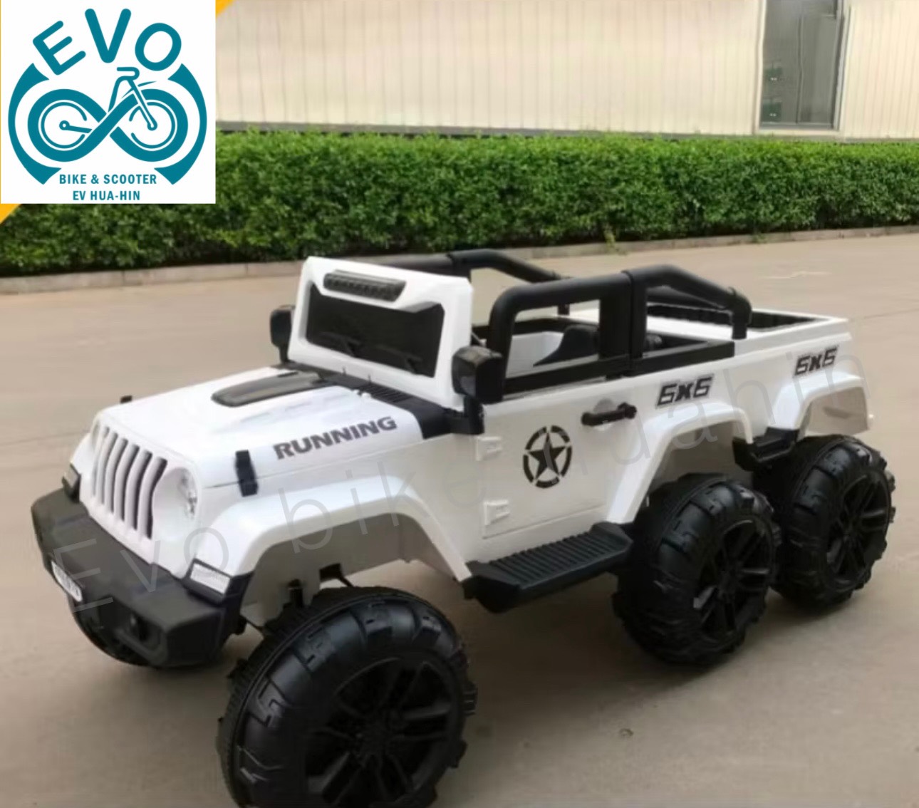 Kids Electric Battery Jeep – 6 Wheels with Remote Control & Bluetooth - Image 2