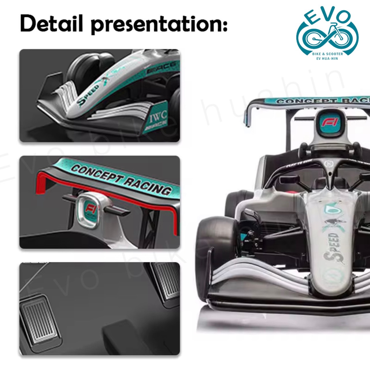Kids Electric Go-Kart Racing Car with Remote Control - Image 7